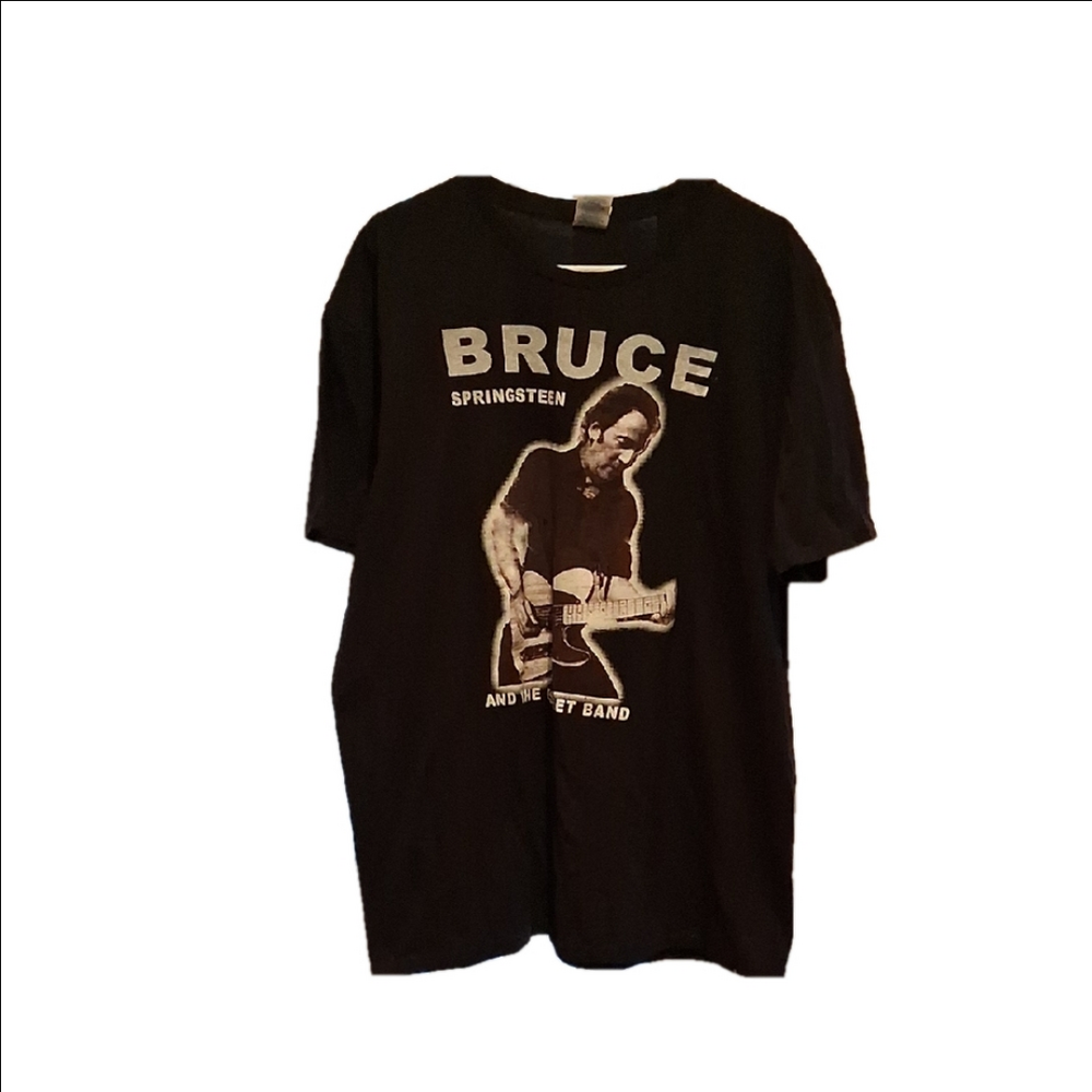 Bruce Springsteen & The E Street Band Concert Black & White Tshirt Size 2XL